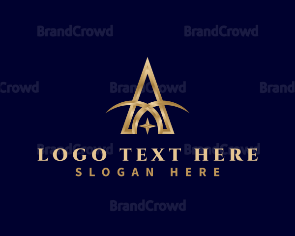 Premium Arch Letter A Logo