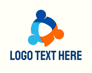 People - People Startup Company logo design
