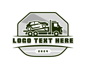 Cargo - Tow Truck Dispatch logo design