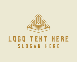 Investment - Generic Pyramid Agency logo design