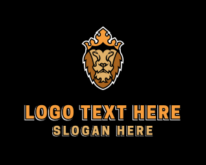 King - Lion King Gaming logo design