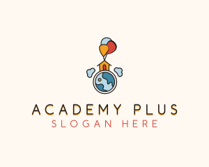 School - Kids Daycare School logo design