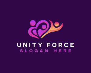 Alliance - People Family Heart logo design