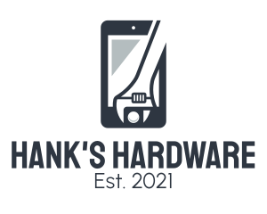 Hardware Mobile App  logo design