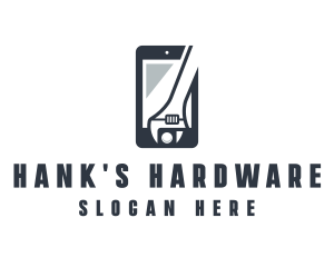 Hardware Mobile App  logo design