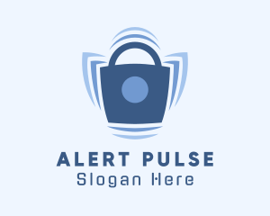 Security Lock Alarm logo design
