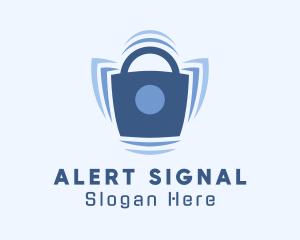 Notification - Security Lock Alarm logo design