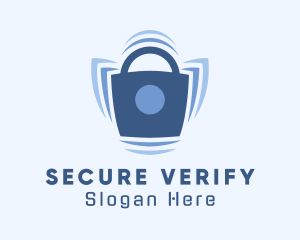 Security Lock Alarm logo design