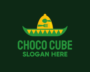 Mexican Restaurant Sombrero Logo