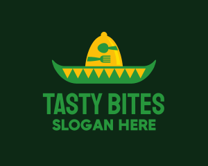 Mexican Restaurant Sombrero logo design