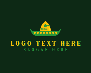 Taqueria - Mexican Restaurant Sombrero logo design