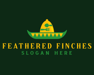 Mexican Restaurant Sombrero logo design