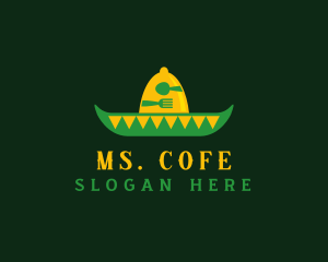 Mexican Restaurant Sombrero logo design