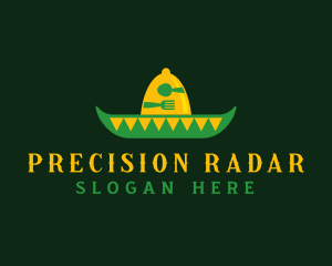 Mexican Sombrero Hat logo design