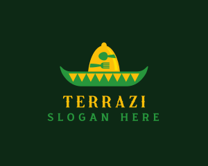 Mexican Restaurant Sombrero logo design