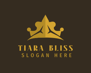 Gold Tiara Boutique logo design