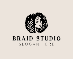 Braid - Hair Styling Salon Woman logo design