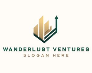 Financial Investment Statistics logo design