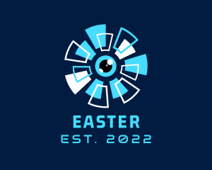 Ophthalmologist - Eye Technology Programming logo design