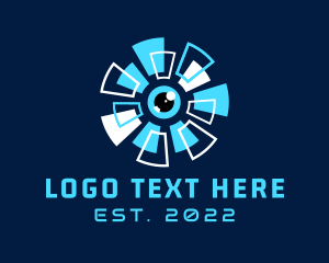 Eye Center - Eye Technology Programming logo design