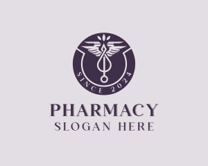 Wellness Clinic Pharmacy logo design