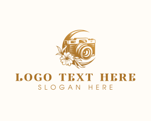 Lens - Camera Photographer Lens logo design