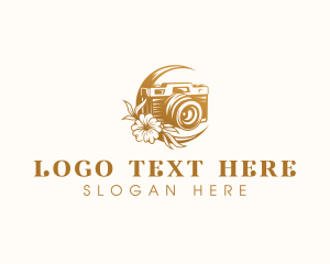 Blogging - Camera Photographer Lens logo design