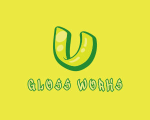 Gloss - Graphic Gloss Letter U logo design