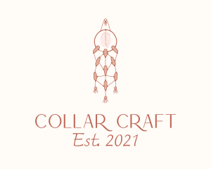 Macrame Dreamcatcher Decor logo design