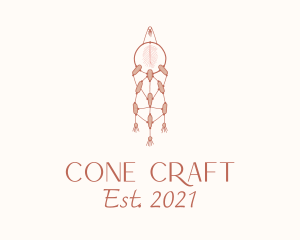 Macrame Dreamcatcher Decor logo design