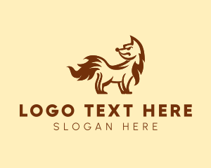 Forest - Angry Fox Animal logo design