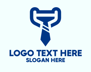 Meeting - Corporate Suit Letter T logo design