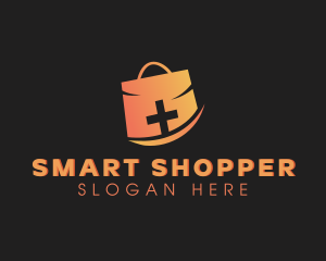 Shopper - Medical First Aid Shopping Bag logo design