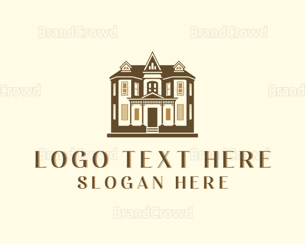 Residential House Mansion Logo