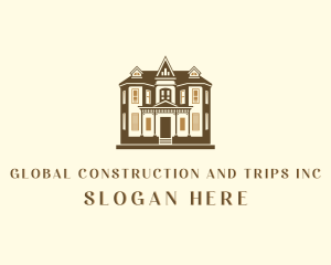 Residential House Mansion Logo