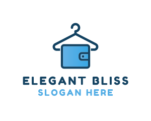 Procurement-consultant - Blue Hanger Wallet logo design