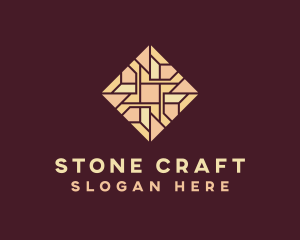 Paver - Tile Floor Pavement logo design