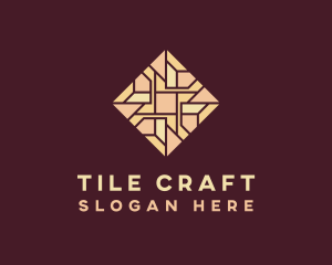 Tile Floor Pavement logo design