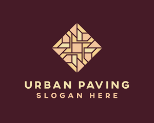 Pavement - Tile Floor Pavement logo design