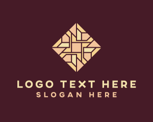 Floor - Tile Floor Pavement logo design