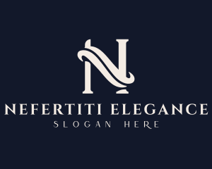 Interior Design Boutique Letter N logo design