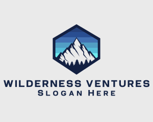 Peak Mountain Camping logo design