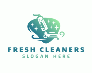 Sparkle Vacuum Cleaner  logo design