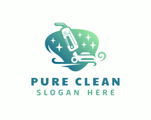 Sparkle Vacuum Cleaner  logo design