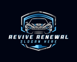 Restoration - Sports Car Garage logo design