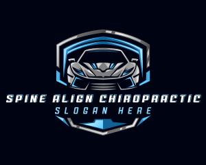 Sports Car Garage logo design