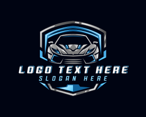 Emblem - Sports Car Garage logo design