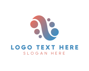 Elegant - Abstract Spa Wave logo design