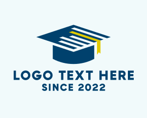 Graduate School - Marketing Online Class logo design