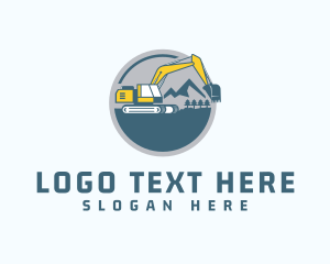 Forest Mining Excavator Logo